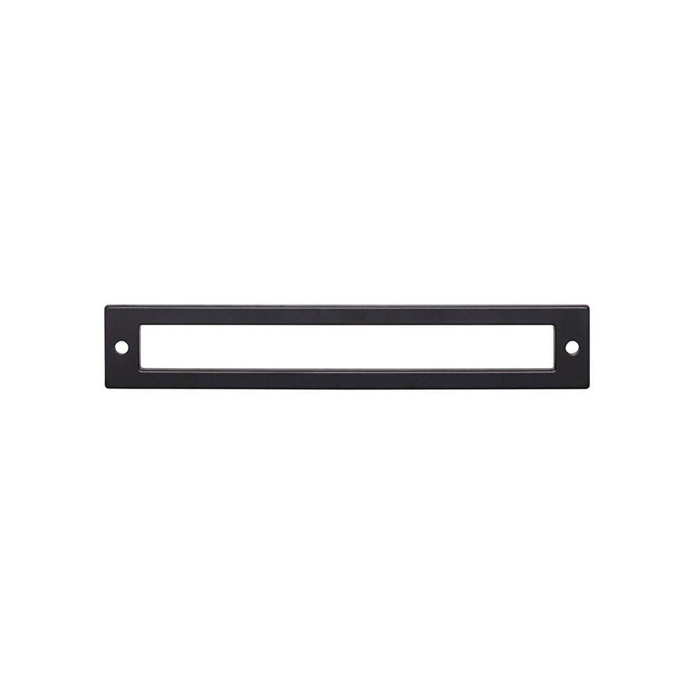 Top Knobs Hollin Backplate 6 5/16 Inch Flat Black