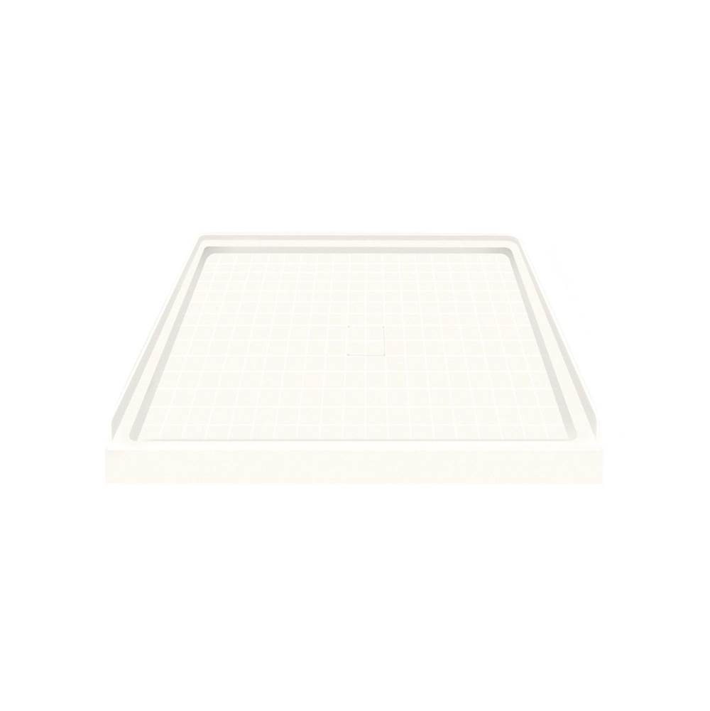 Transolid 36'' x 36'' Solid Surface Shower Base in White