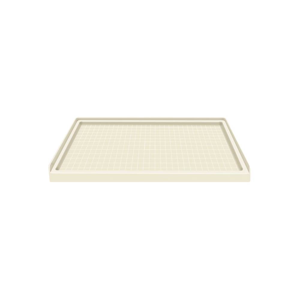 Transolid 60'' x 36'' Solid Surface Shower Base in Biscuit