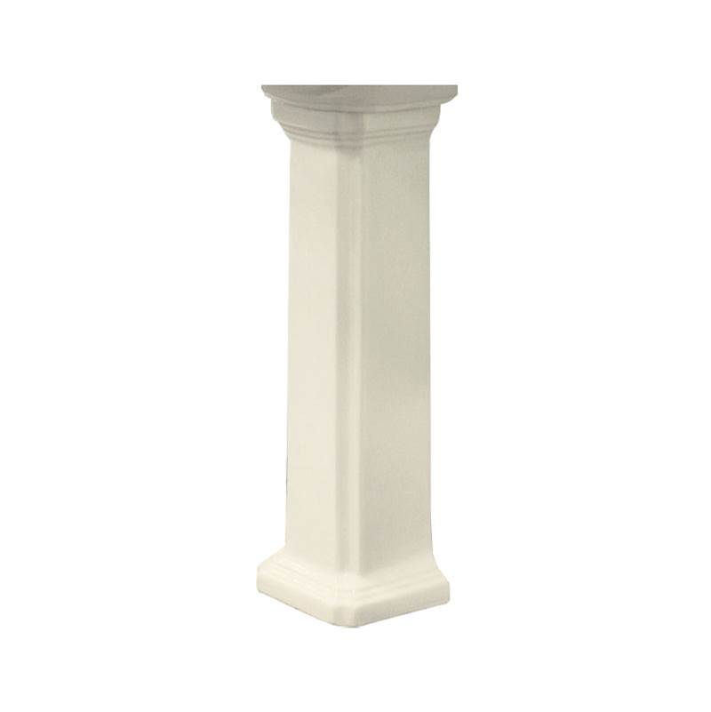 Transolid Harrison Vitreous China Pedestal Leg Only in Biscuit