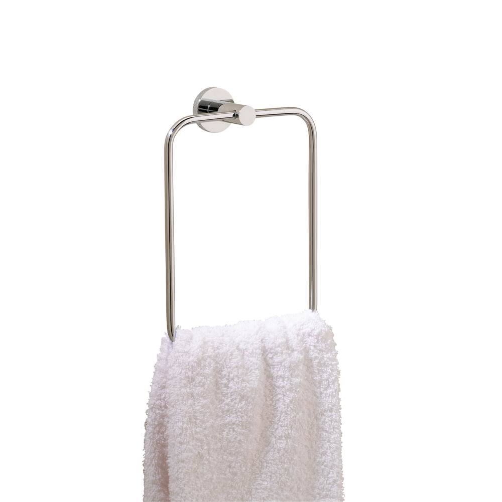 Valsan Porto Chrome Large Towel Ring - (6 1/8'' X 8'')