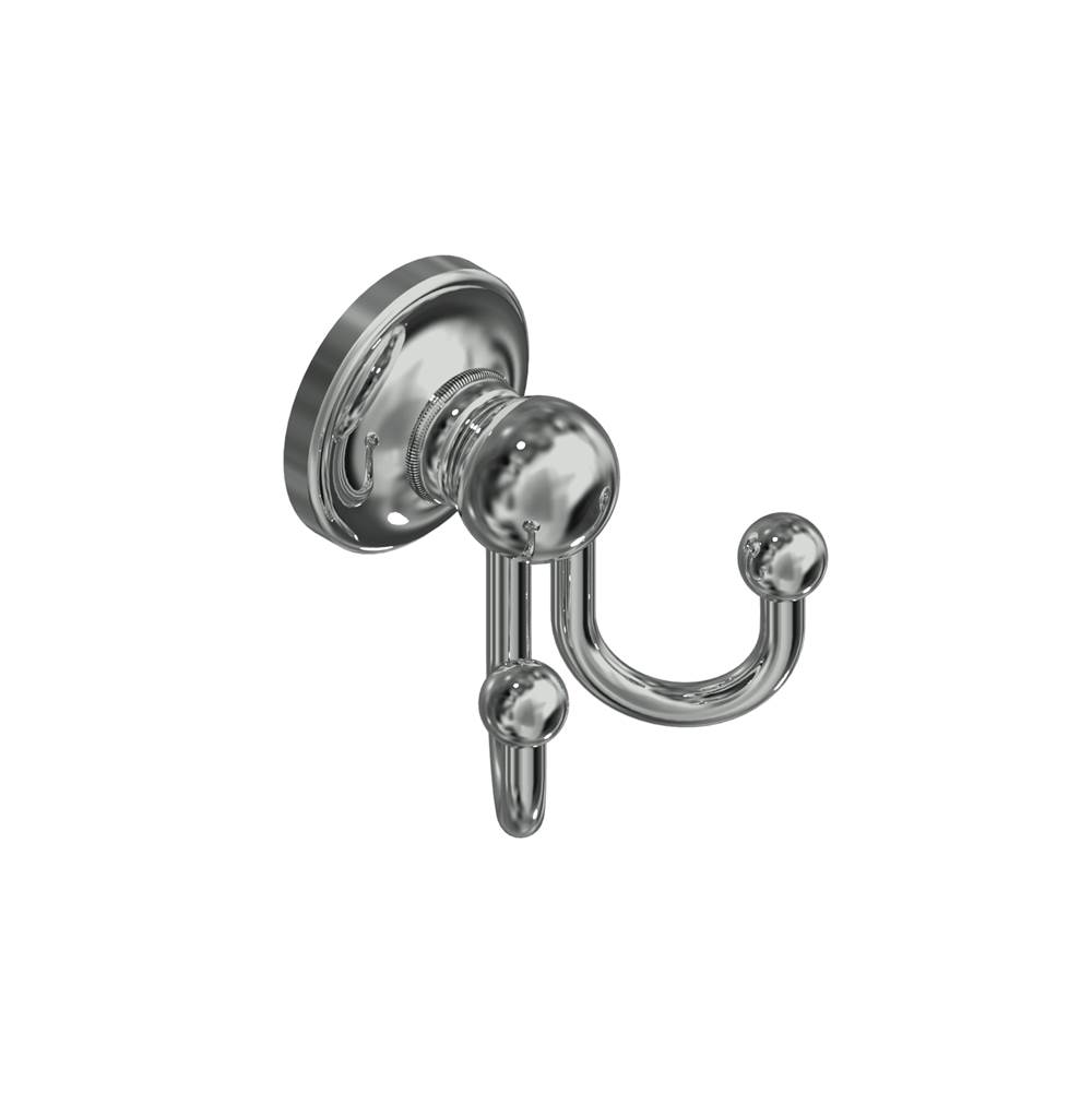 Valsan Olympia Polished Brass Double Hook