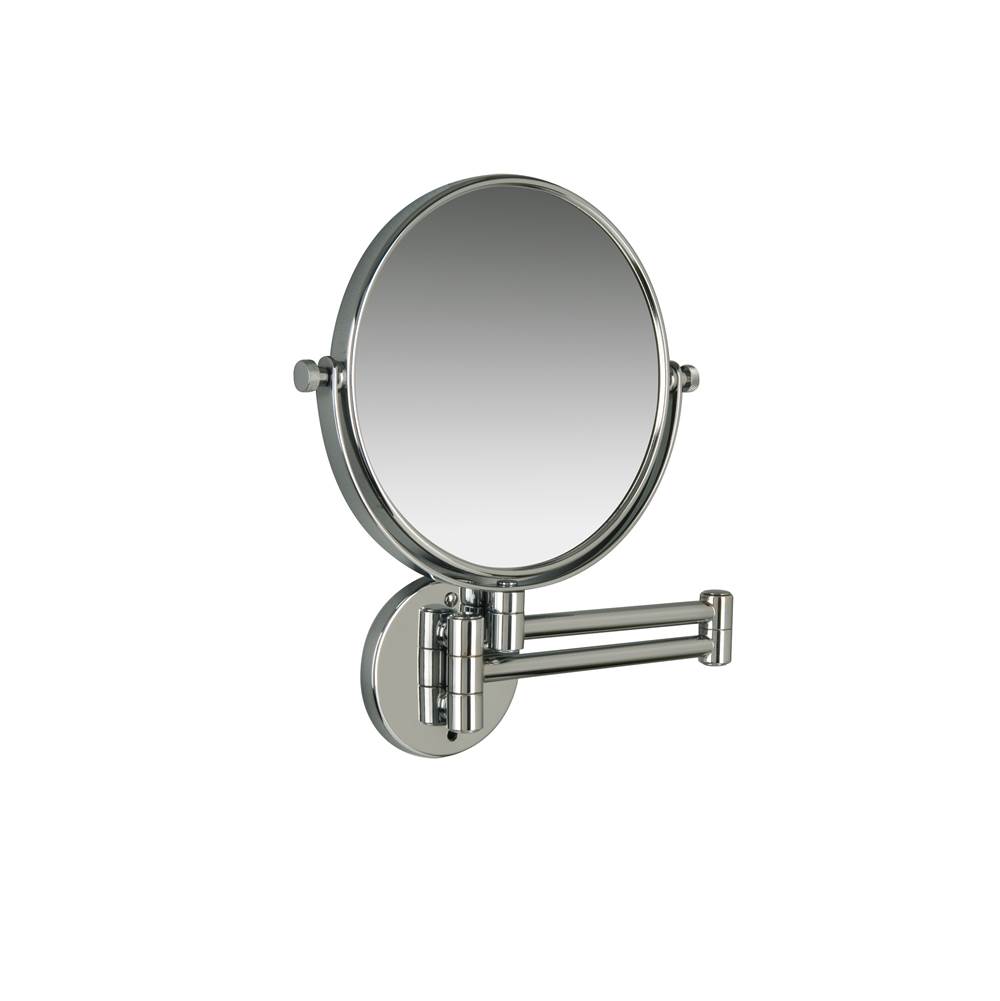 Valsan Contemporary Polished Nickel Wall Mounted Mirror 3X
