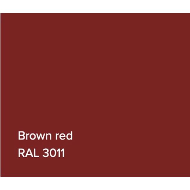 Victoria + Albert RAL Basin Brown Red Matte