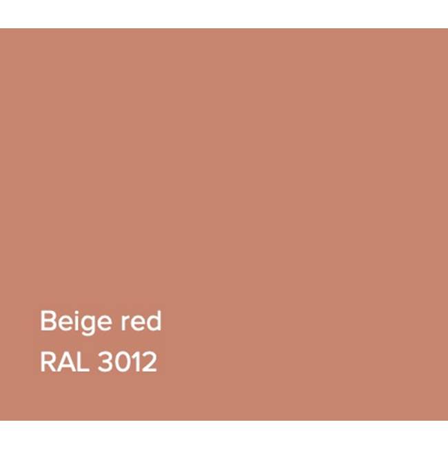 Victoria + Albert RAL Basin Beige Red Matte