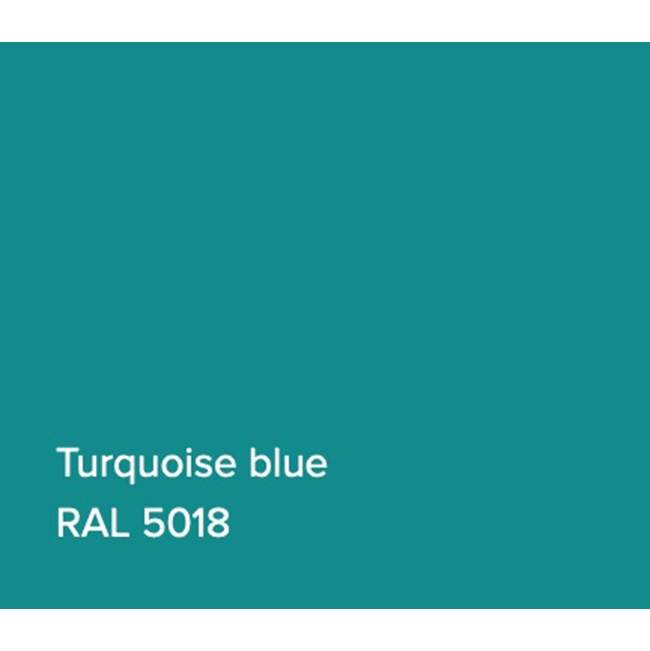 Victoria + Albert RAL Bathtub Turquoise Blue Gloss