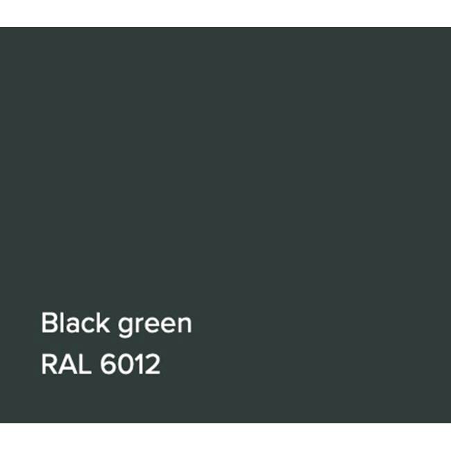 Victoria + Albert RAL Basin Black Green Gloss