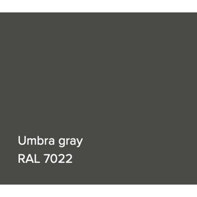 Victoria + Albert RAL Basin Umbra Grey Gloss