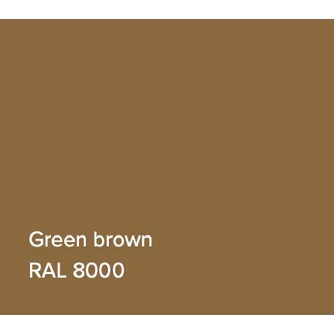 Victoria + Albert RAL Basin Green Brown Matte