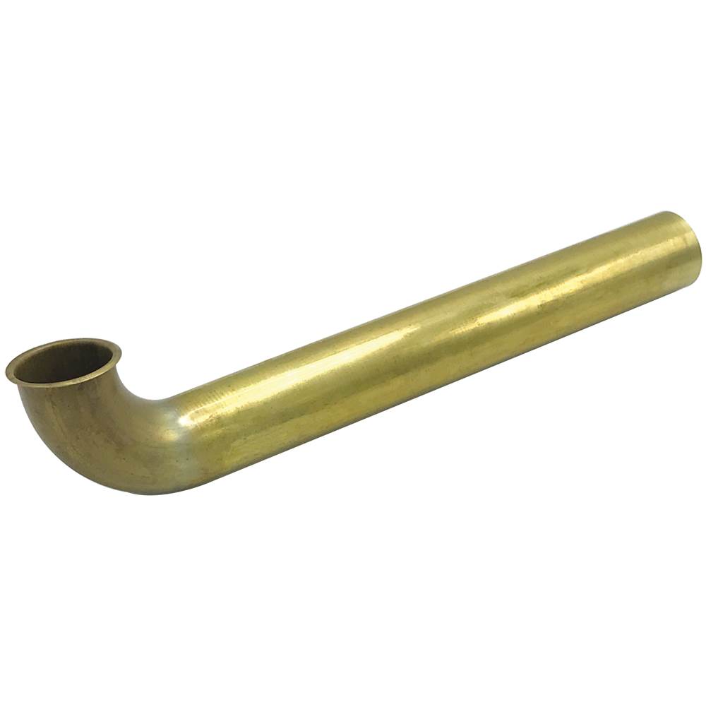 Wal-Rich Corporation 1 1/2'' X 12'' Rough Brass Direct Connection Waste Bend