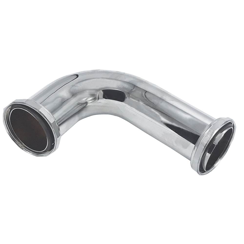 Wal-Rich Corporation 2'' X 4'' X 6'' Chrome-Plated Tank Elbow
