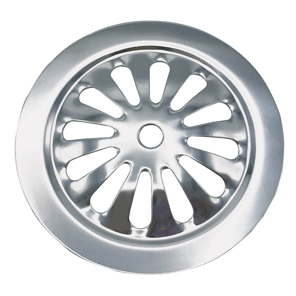 Wal-Rich Corporation Chrome-Plated Waste And Overflow Strainer Plate