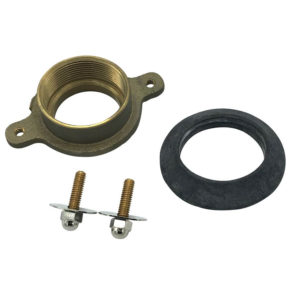 Wal-Rich Corporation 4'' Brass Urinal Flange Kit To Fit American Standard
