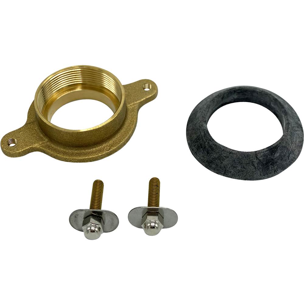 Wal-Rich Corporation 4 1/4'' Brass Urinal Flange Kit To Fit Eljer And Gerber