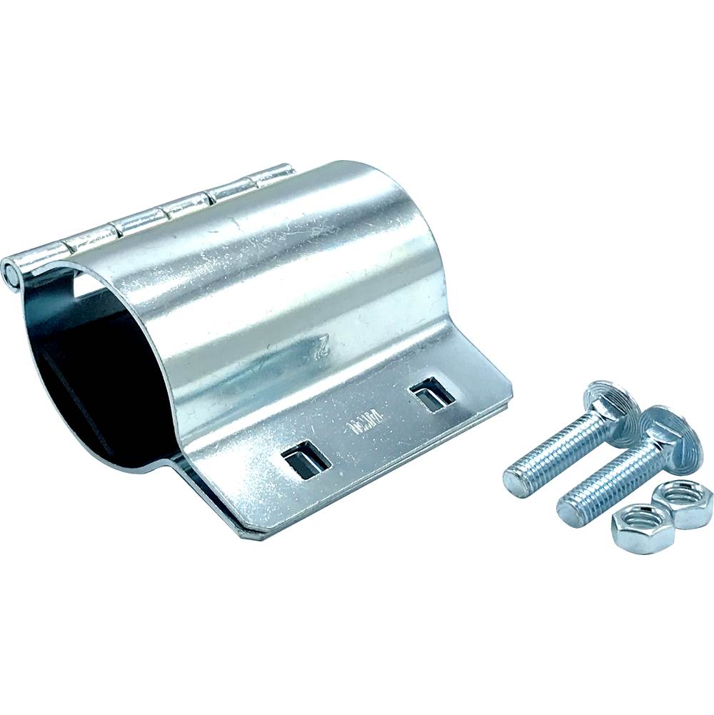 Wal-Rich Corporation 3'' Hinged Steel Pipe Clamp
