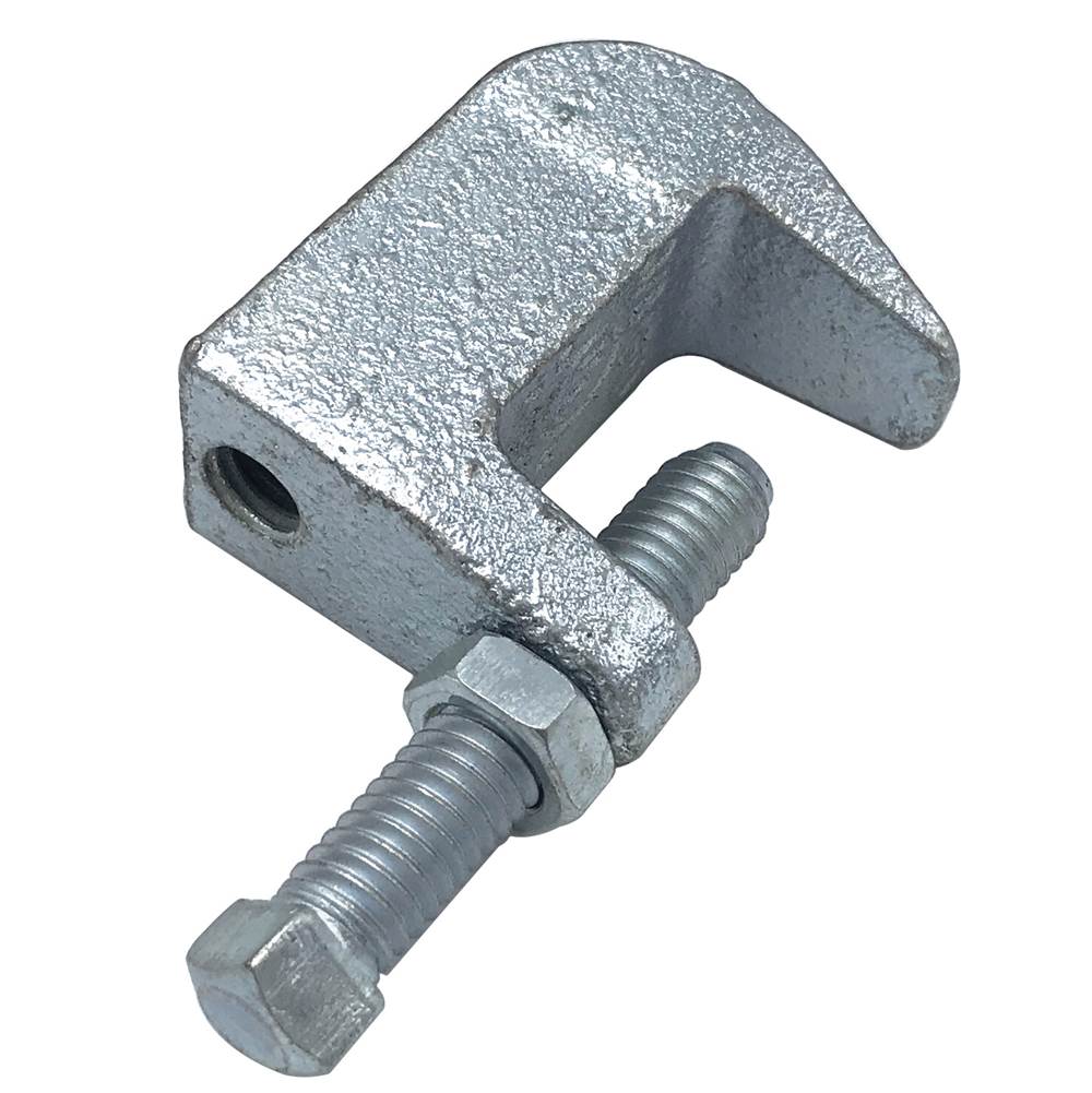 Wal-Rich Corporation 3/8'' Wide Jaw Top Beam Clamp - Galvanized