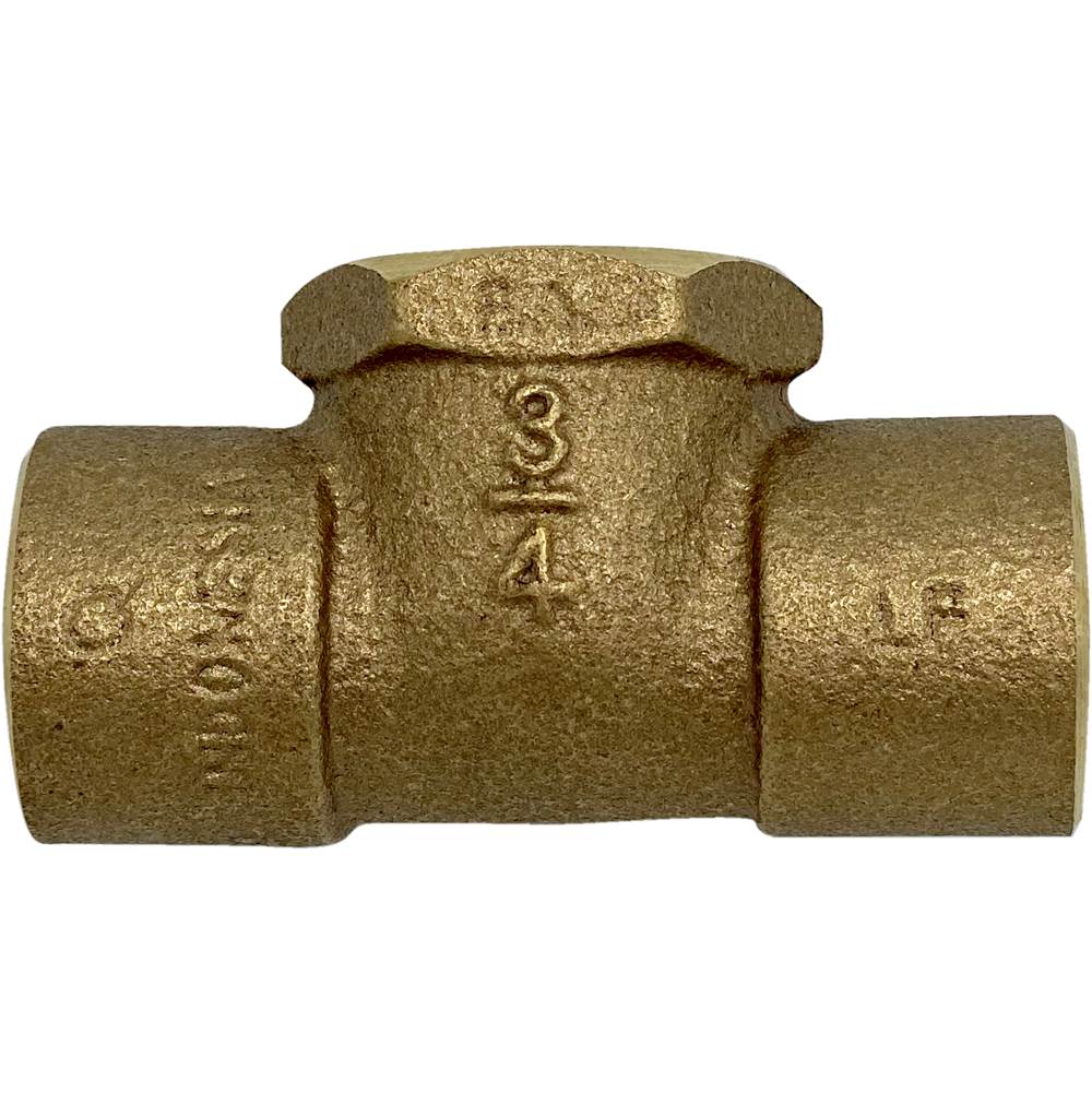 Wal-Rich Corporation 3/4'' C X 3/4'' C X -3/4'' Female Cast Brass Adapter Tee (Lead-Free)